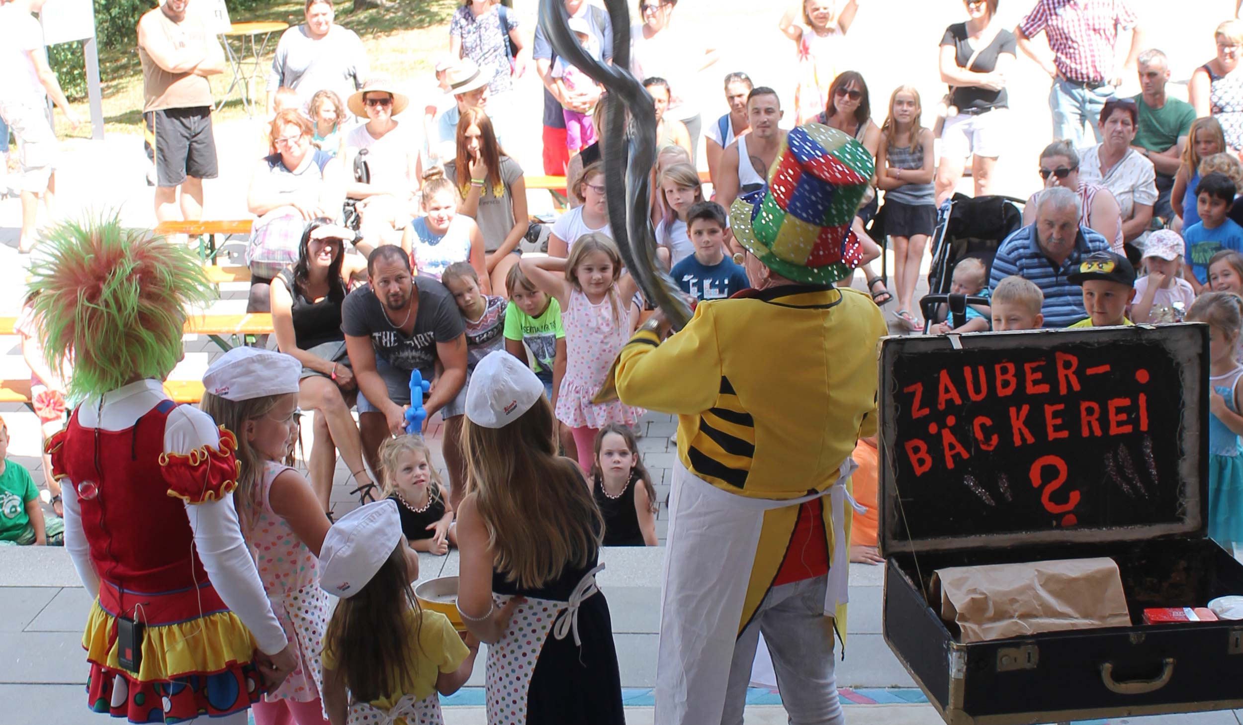 Kinderfest in Grafenau mit Zauberer