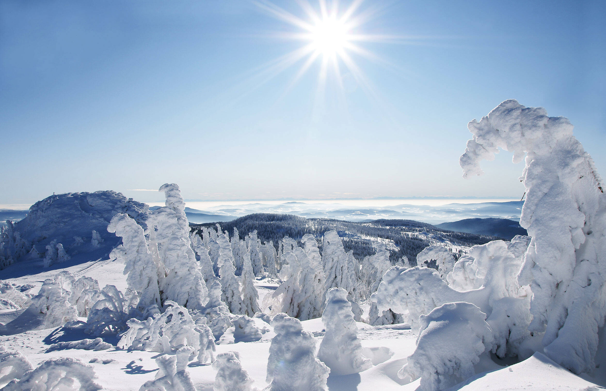 Wintersport im Bayerischen Wald