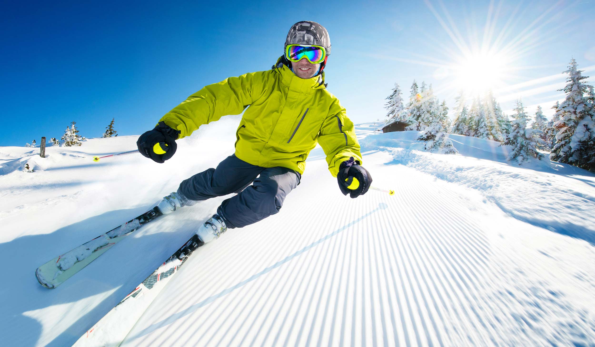 Rasante Ski-Abfahrten im Bayerwald