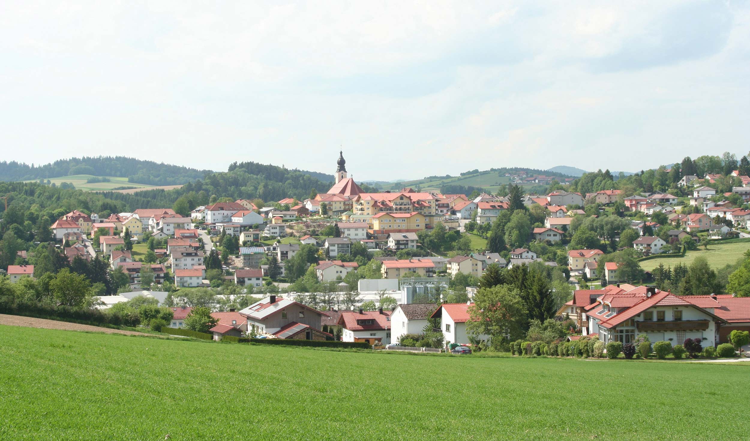 Markt Röhrnbach im Bayerischen Wald